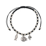 Yumfeel Vintage Charm Anklet Rope Foot Chain Women