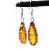 Yumfeel Amber Pendant Necklace & Earrings
