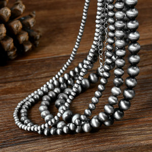 Yumfeel Navajo Pearl Necklaces Vintage Beaded Chokers