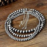 Yumfeel Navajo Pearl Necklaces Vintage Beaded Chokers