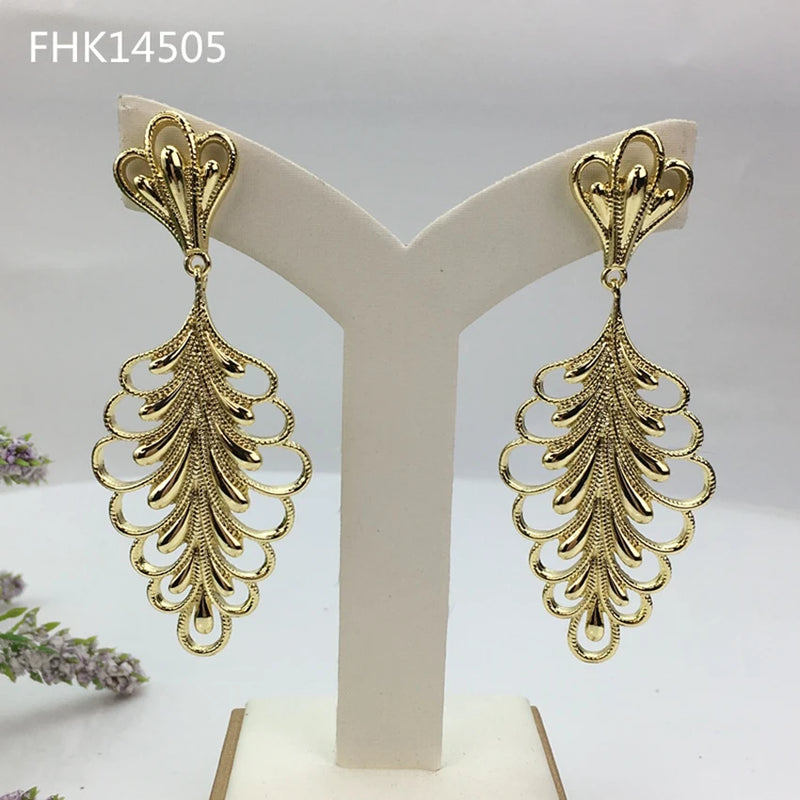 Yuminglai High Earrings Women Daily Wear Earrings