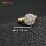 Yunkingdom Zirconia Crystals Rings for Women Wedding Jewelry