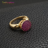 Yunkingdom Zirconia Crystals Rings for Women Wedding Jewelry