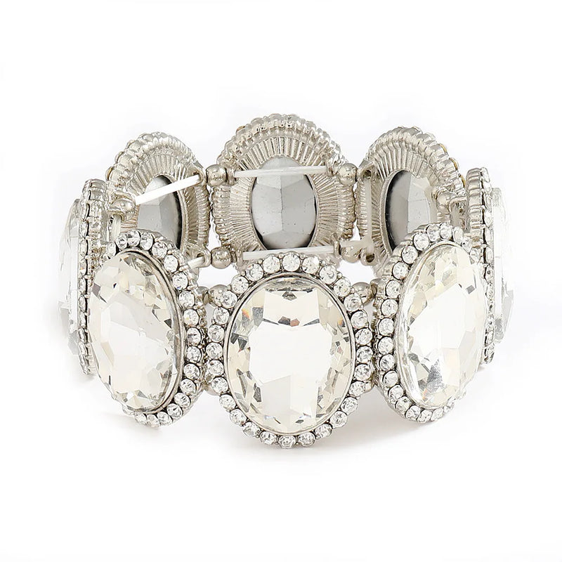 Crystal Charm Bracelet for Women - Birthday Party Jewelry