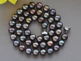 10mm Round Freshwater Pearl Necklace Magnetic Clasp