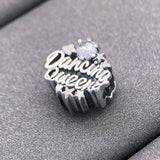 925 Sterling Silver Star Heart Pendant for Jewelry Making