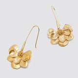 Flower Dangle Earrings Long Statement Drop Earring Party Jewelry