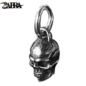Vintage 3D Skull Pendant 925 Sterling Silver Punk Necklace