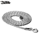 925 Silver Necklace Retro Thai Pendant Clavicle Chain Hemp Rope