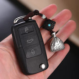 S990 Sterling Silver Blessing Bag Phone Pendant Creative Silver Pendant