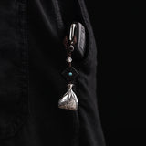 S990 Sterling Silver Blessing Bag Phone Pendant Creative Silver Pendant