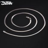 Snake Bone Chain S925 Silver Necklace Men's and Women's Tide Clavicle Chain