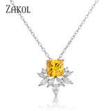 Leaf Pendant Large Women's Long Necklaces Bride Wedding Party Accessories