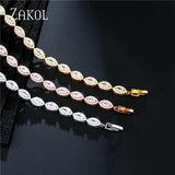 CZ Bracelet Bangle for Women Wedding Bridal Jewelry FSBP2125