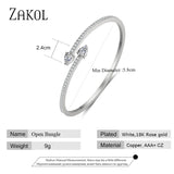 CZ Crystal Bracelet for Women Girls Wedding Bride FSBP2192