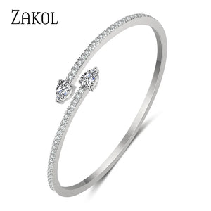 CZ Crystal Bracelet for Women Girls Wedding Bride FSBP2192