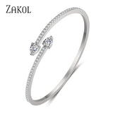 CZ Crystal Bracelet for Women Girls Wedding Bride FSBP2192