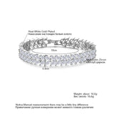 Zircon Leaf Crystal Bracelet for Brides FSBP131