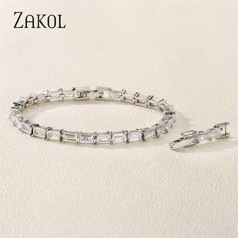Zirconia Crystal Bracelets for Women Party Wedding BP2279