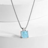 Royal Heart CZ Pendant Necklace for Women Wedding Party