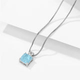 Royal Heart CZ Pendant Necklace for Women Wedding Party