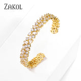 Marquise Zircon Charm Bracelet for Women BP1023