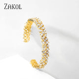 Marquise Zircon Charm Bracelet for Women BP1023