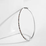 ZAKOL Micro CZ Bangle Colorful Bracelet Wedding Party Jewelry