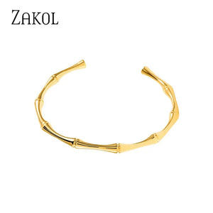 Temperament Bamboo Cuff Bangle High Bangles Anniversary Gift