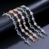 Water Drop CZ Stone Bracelet for Women FSBP2014