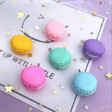 20mm Soft Pottery Macaron Pendant Resin DIY Earrings Necklace Decor 10 PCs
