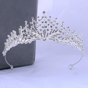 Baroque Crystal Rhinestone Wedding Crown