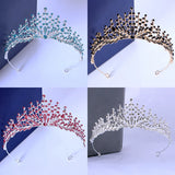Baroque Crystal Rhinestone Wedding Crown