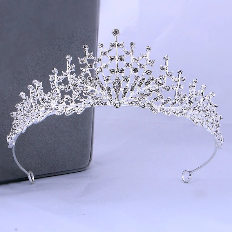 Baroque Crystal Rhinestone Wedding Crown