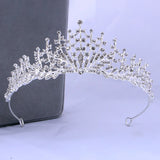 Baroque Crystal Rhinestone Wedding Crown