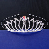Crystal Bridal Crown Princess Pearls Birthday Wedding Hair Accessories