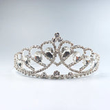 Colorful Crystal Crown Party Jewelry Princess Birthday Hair Band