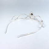 Pink Crystal Crown Ladies Party Jewelry Princess Birthday Hair Band