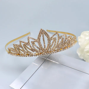 Rhinestone Princess Crown Bridal Tiaras Headwear