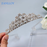 Rhinestone Princess Crown Bridal Tiaras Headwear