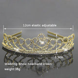 Rhinestone Princess Crown Bridal Tiaras Headwear