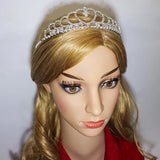 Crystal Bridal Wedding Crown Princess Tiara Birthday Hair Accessories
