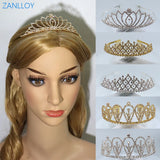 Crystal Style Bridal Crown for Party Prom Tiara