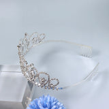 Crystal Style Bridal Crown for Party Prom Tiara