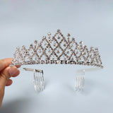 Crystal Style Bridal Crown for Party Prom Tiara