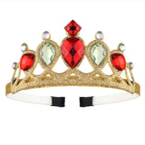 Snowflake Crown Role-play Baby Girl Toy Colorful Gemstone Headband