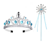 Snowflake Crown Role-play Baby Girl Toy Colorful Gemstone Headband