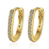 ZAY Charm 925 Sterling Silver Minimalist Stud Earrings