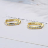 ZAY Charm 925 Sterling Silver Minimalist Stud Earrings