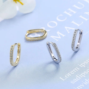 ZAY Charm 925 Sterling Silver Minimalist Stud Earrings
